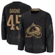 Alex Gagne Colorado Avalanche Black ＃45 Men's 2024 Military Appreciation Practice Premium Jersey
