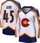 Alex Gagne Colorado Avalanche White ＃45 Women's Breakaway Special Edition 2.0 Jersey