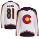 Denis Malgin Colorado Avalanche Authentic White ＃81 Men's Reverse Retro 2.0 Jersey