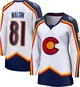 Denis Malgin Colorado Avalanche White ＃81 Women's Breakaway Special Edition 2.0 Jersey