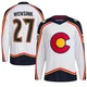 John Wensink Colorado Avalanche Authentic White ＃27 Youth Reverse Retro 2.0 Jersey