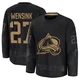 John Wensink Colorado Avalanche Black ＃27 Youth 2024 Military Appreciation Practice Premium Jersey