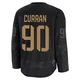 Maxmilian Curran Colorado Avalanche Black ＃90 Men's 2024 Military Appreciation Practice Premium Jersey