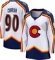Maxmilian Curran Colorado Avalanche White ＃90 Women's Breakaway Special Edition 2.0 Jersey
