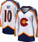 Nicolas Roy Colorado Avalanche White ＃10 Women's Breakaway Special Edition 2.0 Jersey