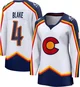 Rob Blake Colorado Avalanche White ＃4 Women's Breakaway Special Edition 2.0 Jersey