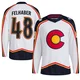 Tye Felhaber Colorado Avalanche Authentic White ＃48 Youth Reverse Retro 2.0 Jersey